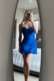 This fits like a glove. It's sexy and stylish. A must have closet staple! I even ordered a second color. - Kassie G.