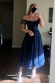 I was looking for a dress for my friend's wedding in October and this was so perfect!!! It is so elegant and flattering, the perfect amount of tulle in the skirt and I love the color in person. So excited to wear it! - Anna L.