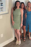 I love this dress! Perfect for any occasion- dressy or casual. I wore for my nieces baptism and also wear when going out to dinner on summer or fall nights. So comfortable! - Shelby W.