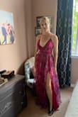 This dress is such a head-turner! It's comfortable, sexy and stylish. I cannot wait to dance in it at my bonus son's wedding!! - Bonnie L.