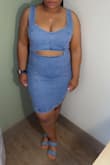 This dress was the perfect dress. I just wish that the straps weren't so loose. - Porsche