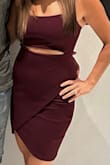 This dress was very comfortable and fit perfectly! My bra started peeking out of the bottom from time to time, so I just went braless and it held everything in well. - Daria W.