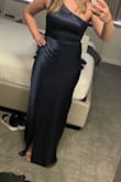 Felt like an absolute queen in this dress, wore it to a family wedding. Flattering fit in all the right places. Was a little long in length for me despite wearing 3" heels, but didn't get in the way too much. - Lindsey S.