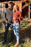 The sweater is a staple for me in the fall time as it is both a gorgeous color and provides adequate warmth for cooler days. Fits true to size. - Noelle N.