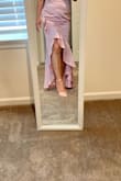 Pretty shoes comfortable & look the same online. A light pale pink satin. - Lisa F.