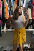 Love the fit! Wanted stripes in another form that wasn't a bodysuit and this hugs in all the right areas. Recommend!! - Kathy H.