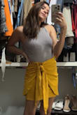 Gives you that hourglass shape and is still lengthy enough to be sexy and classy! - Kathy H.