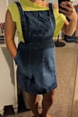 I needed this for a 90s-themed night. Fits great very comfortable. Looks exactly like the picture. - Lanita W.