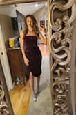 A great dress for the fall. It is super comfortable! It fits true to size. It also washes well. - Amanda L.