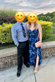 Was perfect for an outdoor formal wedding in August. Got lots of compliments. Normally wear a size 10 and large fit well, not tight with some space left. - Valerie A.