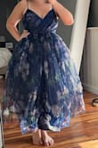The dress is not at all what I was expecting. It looks way different in person, which was disappointing. - Jessica T.