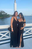 I loved this dress! It was very comfortable and definitely looked great! You can't go wrong with this black dress! - Kara F.