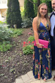 Loooooooved this dress! It was definitely a little long, but that's to be expected at 5'1. So flattering. Great colors - Rachel D.