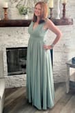 I absolutely love this dress. The color and fit are perfect! Can't wait to wear it to an October wedding! - Sarah F.