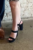 More comfortable than you would think. Very secure on the feet and they look gorgeous. - Gina S.