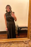 This dress is beautiful and SO soft! I received so many compliments on it. Really high quality, as well. It was a little long, but with heels, it worked! I will probably get it shortened just a bit to wear again. - Stevi B.