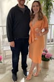 I purchased this dress to wear on a night out in Hawaii for my 30th birthday, and loved it so much I wore it again to my sister's baby shower. I felt totally fine going braless since the self-tie provided a good amount of support. The side cutouts are fun without being too revealing, and the best part is they stop high enough not to show shapewear! Definitely look forward to wearing this every chance I get. - Alyssa L.
