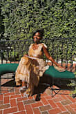 I wore this dress for my friend's wedding, and got so many compliments on it! It was true to size and fit perfectly! The only negative thing I have to say is the zipper was a little finicky but overall I would recommend this dress. - Aminat O.
