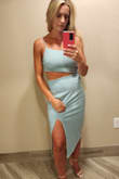 The perfect dress for a wedding. The zipper is a little hard to get up like other reviews said. One of my favorite dresses! - Kelsey F.