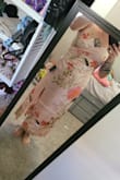 I bought this for my brother-in-law's wedding. I am one of the bridesmaids and the bride wants us to all have floral dresses since the wedding will be on the beach in Hawaii! I'm so excited to stand up there with her in my beautiful silk dress!! I'm pretty short so the length first me very different than on the models they use but I still love it! - Sara A.