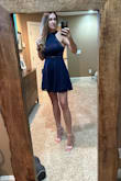 Absolutely beautiful and flattering dress! I'm 5'8" and 128lbs and ordered the extra small. Fits like a dream! Quality fabric and color are exactly as shown. Will order from Lulus again! - Lissa S.