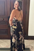 I purchased this for an outdoor wedding. Fit perfectly and was so elegant yet easy to wear. Even with heels was a bit long but it flowed perfectly. - Nicole S.