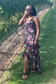 I wore this dress to my friend's birthday celebration at a winery in NY. This dress fit me so perfectly! I usually wear a Medium, but I'm not curvy at all, so I sized down and I'm so glad I did! My family loved this dress on me. My friends loved this dress on me. It was such a hit! Lulu's never disappoints. - Andrea G.