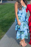 I bought this dress for a wedding and I loved it! The slit on the side is perfect, and the top fit me well also. The only thing I didn't like was I felt like the length was a little awkward on me, maybe should have been a little longer or shorter. But other than that I loved it - Ashley C.