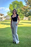 I love these pants. I can wear them to work and then also dress them up with a dressy top. - Alison J.