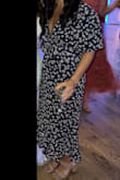 So cute and good quality for the price (got it on clearance)! Very low cut neckline but a little fashion tape helped. Perfect for a cocktail attire wedding. - Amanda T.