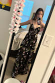 This dress is absolutely beautiful, the stitching is so unique, and it was exactly what I was looking for. I did end up returning this dress, because the corset sits higher than my natural waist line, which makes it look a bit unflattering sort of like a baby doll dress. if you don't mind the waist sitting higher, its a beautiful dress - Caley L.