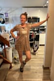 Bought as a back up for my wedding reception. Wore to my bridal shower and also planning to wear for a fancier gig with my band. Super comfortable and cute!! - Madison J.