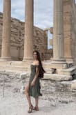 The dress it beautiful. It's made of soft natural breathable fabric which makes it perfect for summer. - Olga Y.