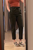 These pants fit like a glove without being too tight. They have a lot of stretch without looking like it. I want to wear them every day. - Emily T.