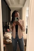 My love for blazers and cardigans is resurfacing. I love that you can dress this up or down. It looks fantastic with anything mid or higher-waisted. Will definitely be trying out more of Lulu's blazers in the future. I specifically wanted something cropped so this was perfect. I wish it came in more color variations. - Synovia C.
