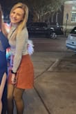 I bought this as a cute winter outfit (in Florida) and paired it with fuzzy leggings and black pantyhose to keep warm. No one could tell I was wearing fuzzy leggings. - Jessica G.
