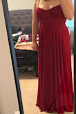 I ordered this dress for a wedding and it fits beautifully, with a little extra room. If you have a bigger bust, I would suggest a bigger size than usual. I am normally a L and ordered XL to give room for bust, and it worked well with some extra room in the middle. - Reid D.