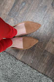 These shoes are very cute. Fit well throughout the foot, but are a little tight at the tip. - Whitney F.