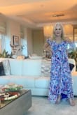 Beautiful colors. Lovely dress. Lots of compliments and lovely to enjoy - Michelle P.