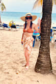 Absolutely love this cover-up. I purchased it before a cruise and have used it several times since.  It can be worn in multiple ways! It's light and the pattern is summer chic. - Jennifer B.
