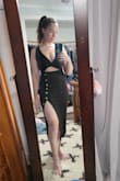 I love this dress. It's so flattering and great for a night out. - Sierra V.