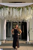 I needed a dress for a black tie wedding. A great pick and it was a tad long but I just safety-pinned it up. Everyone loved it. I received lots of compliments. Fits well, comfy (worn all day and no problems), and I definitely recommend it. - Melissa M.