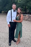 Seriously loved this dress, and the bride told me I understood the assignment!! Super flattering, and I didn't have to wear a bra either. The low back made me feel so sexy! I maybe could've sized down to a Small for a more fitted look, but I'm glad I didn't and stuck with a Medium so it was more comfy. Prob going to buy in other colors too! - Parker C.