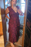 I initially ordered a 3x but when I got it, it was too big. (I do generally wear a 2x so the dress does run true to size). I reached out to their customer service dept and they swapped sizes for me instantly with no extra fees. I received the smaller dress and it fit perfectly. Such a STUNNING dress and I am excited to wear it and feel beautiful. Thank you, Lulu's! You will have future business from this happy customer! - Beth G.