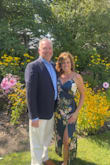 This dress was absolutely stunning and I received lots of generous compliments! It was perfect for a garden wedding at MSU Horticultural Gardens. The fabric is silky and wears easily. I was a tad worried about the silk because that material tends to show one's body flaws. And let's face it, at 53, I didn't need that. The dress has gathers to help disguise one's Momma belly. The straps are adjustable and the side zipper is easy to access. I was pleasantly surprised and happy with everything about this dress and I think you will be too! - Brenda S.