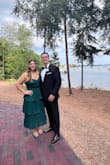 Fit perfectly! Very light and comfortable material good for hot summer weddings. Loved the color! - Christina Q.