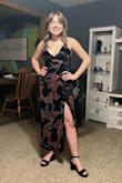 I bought this dress for my daughter, and this is what she said: "I love this dress so much! It fits perfectly and is different from all the other dresses I tried on. It is even more beautiful in person than online. I can't wait to wear this to my first high school dance!" As a mom, I think it is beautiful and tasteful. It was also very affordable! - Heather S.