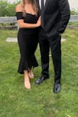 A great quality of material! I wore this to a black-tie wedding and felt so put together yet comfortable all night! It's perfect for shorter women who want a longer-length dress! - Jessica K.