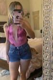 Usually don't like one pieces but I am obsessed with this one. Wore with a pair of shorts for a music festival. Also, wore to the pool and beach. Gets lots of compliments. Love the color and the cut. Thinking about another color! - Lindsay K.