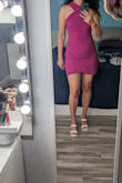 Wore this dress for my birthday. So comfortable, flattering and beautiful. I ordered size L, and it fit great. - Galit W.